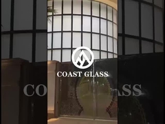 Filme inteligente compatível com controlo Branco Negro Verde Azul Janela Privacidade Filme PDLC